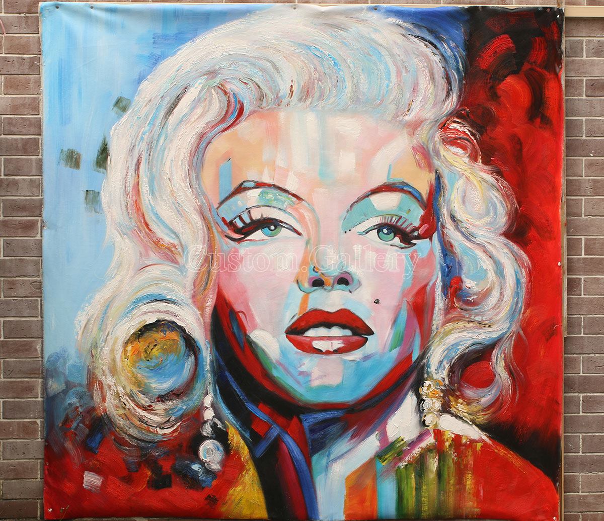 1200x1036 Custom Pop Art Paintings, Pop Art Reproduction Samples - Pop Art Acrylic Painting