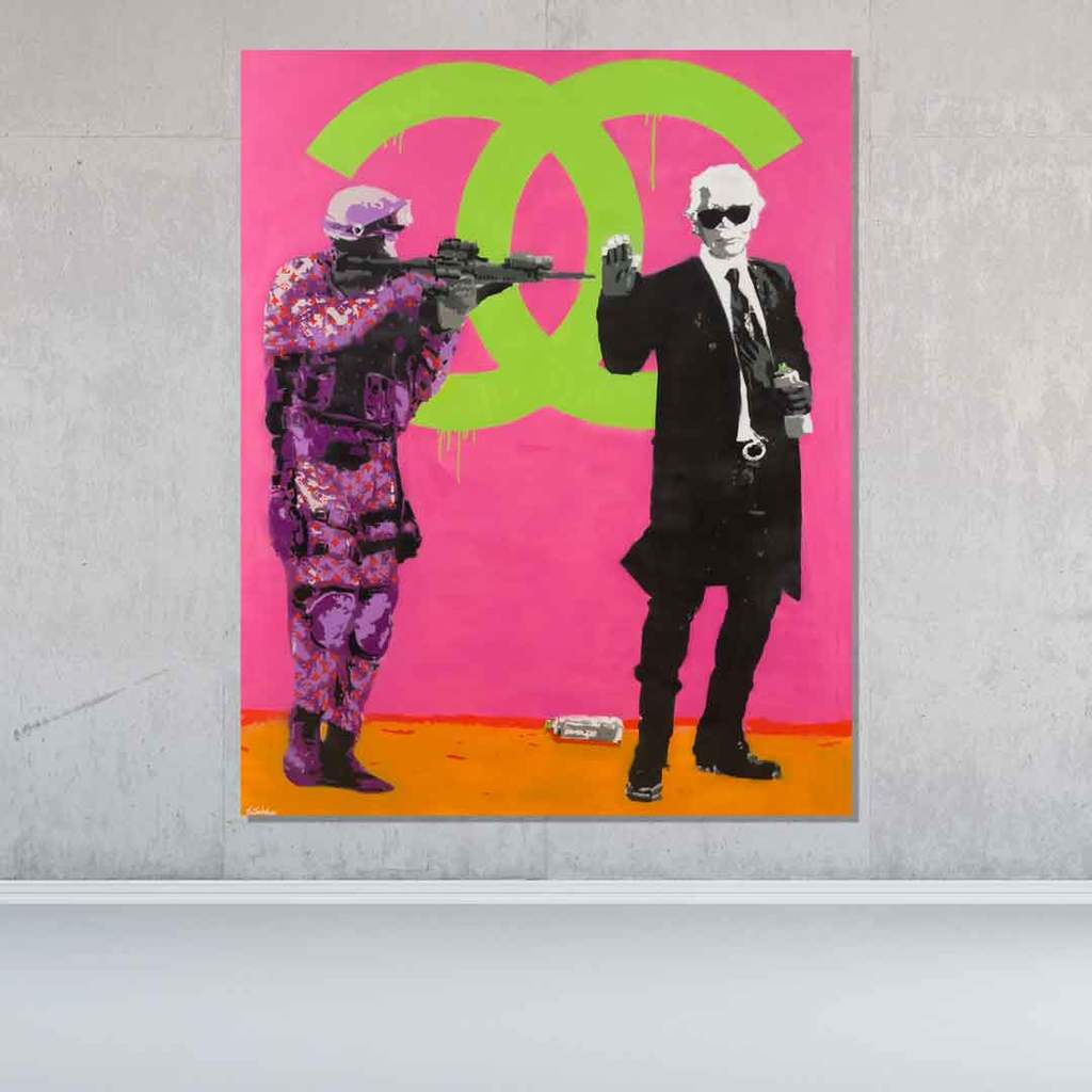 1024x1024 Original Pop Art Painting - Pop Art Painting