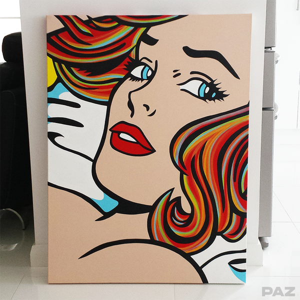 600x600 Pop Art Painting - Pop Art Painting