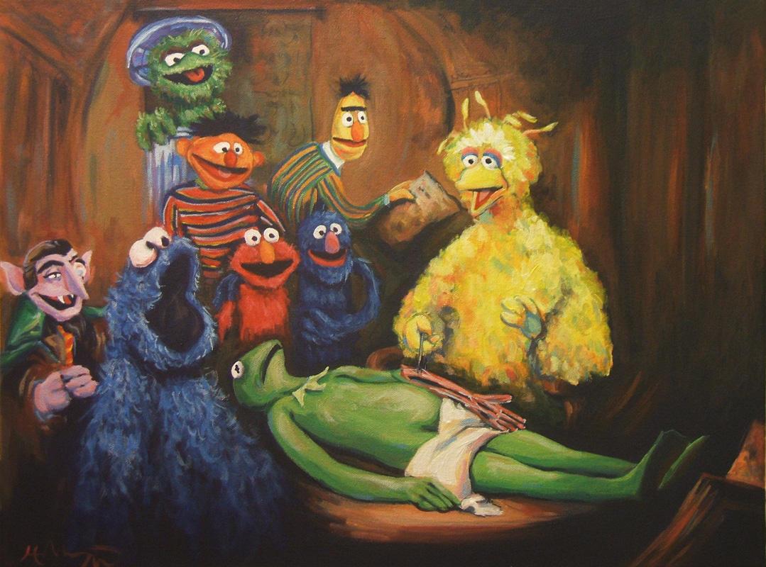 1079x800 Fantastic Pop Culture Mash Ups Of Famous Paintings Flavorwire - Pop Culture Painting