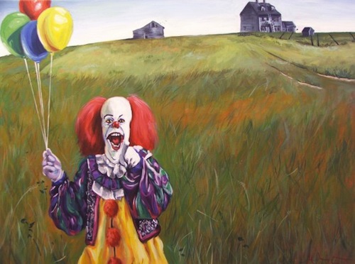 500x372 Artist Fuses Pop Culture Icons Into Famous Paintings - Pop Culture Painting