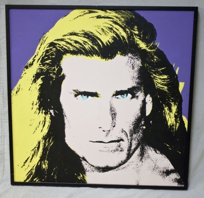 650x631 Steve Kaufman - Pop Painting