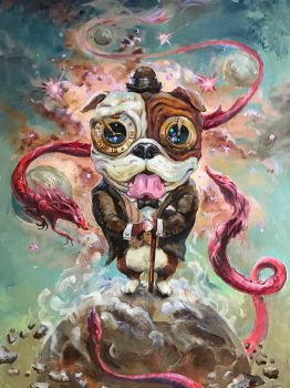 262x350 Artfido Buy Art Online Surreal Art Pop Surrealism Canvas Large - Pop Surrealism Painting