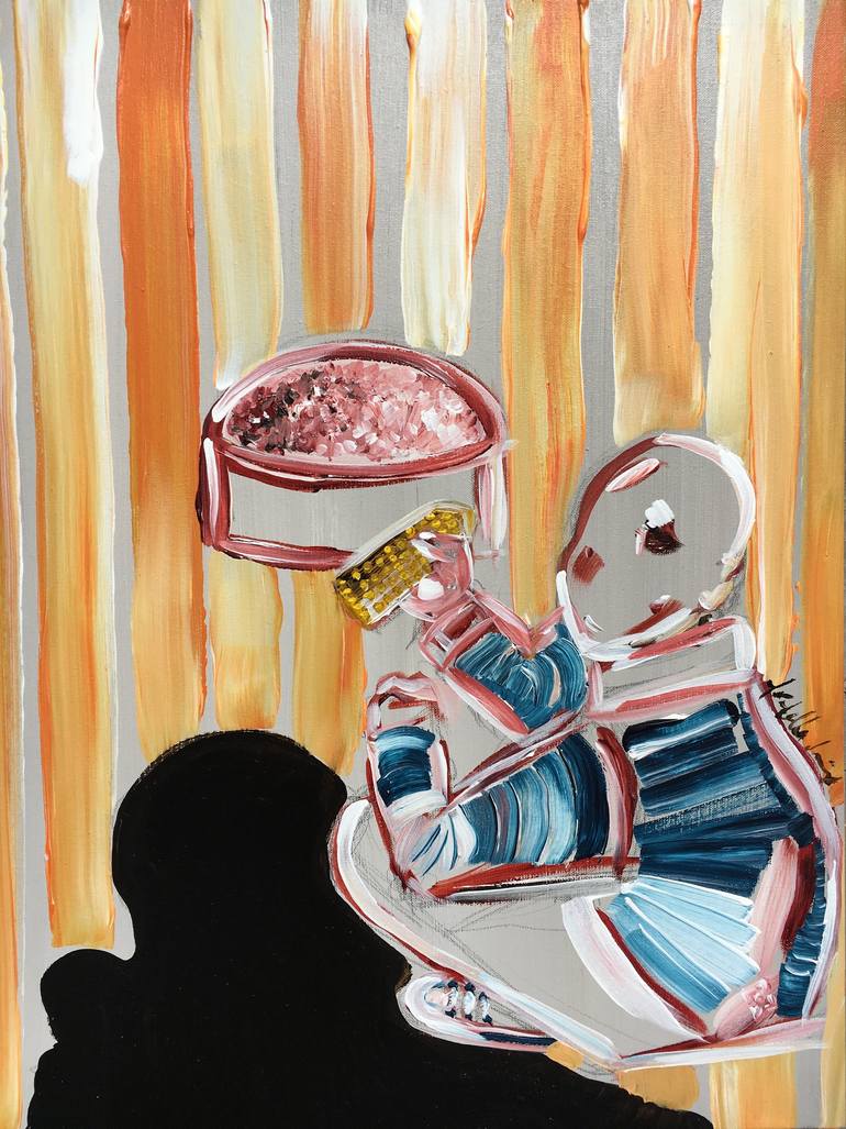 770x1027 Saatchi Art Popcorn Painting By Isabella Innis - Popcorn Painting