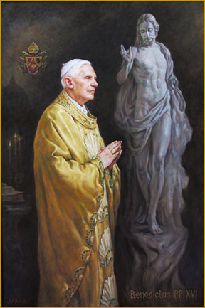 288x433 Nashville Based Artist - Pope Francis Painting