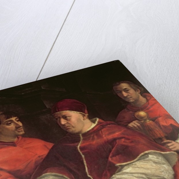622x622 Pope Leo X With Two Cardinals, After A Painting By Raphael Posters - Pope Leo X Painting