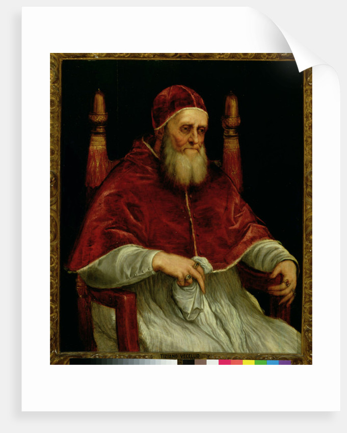 681x850 Pope Julius Ii After A Painting By Raphael Posters Amp Prints By Titian - Pope Painting