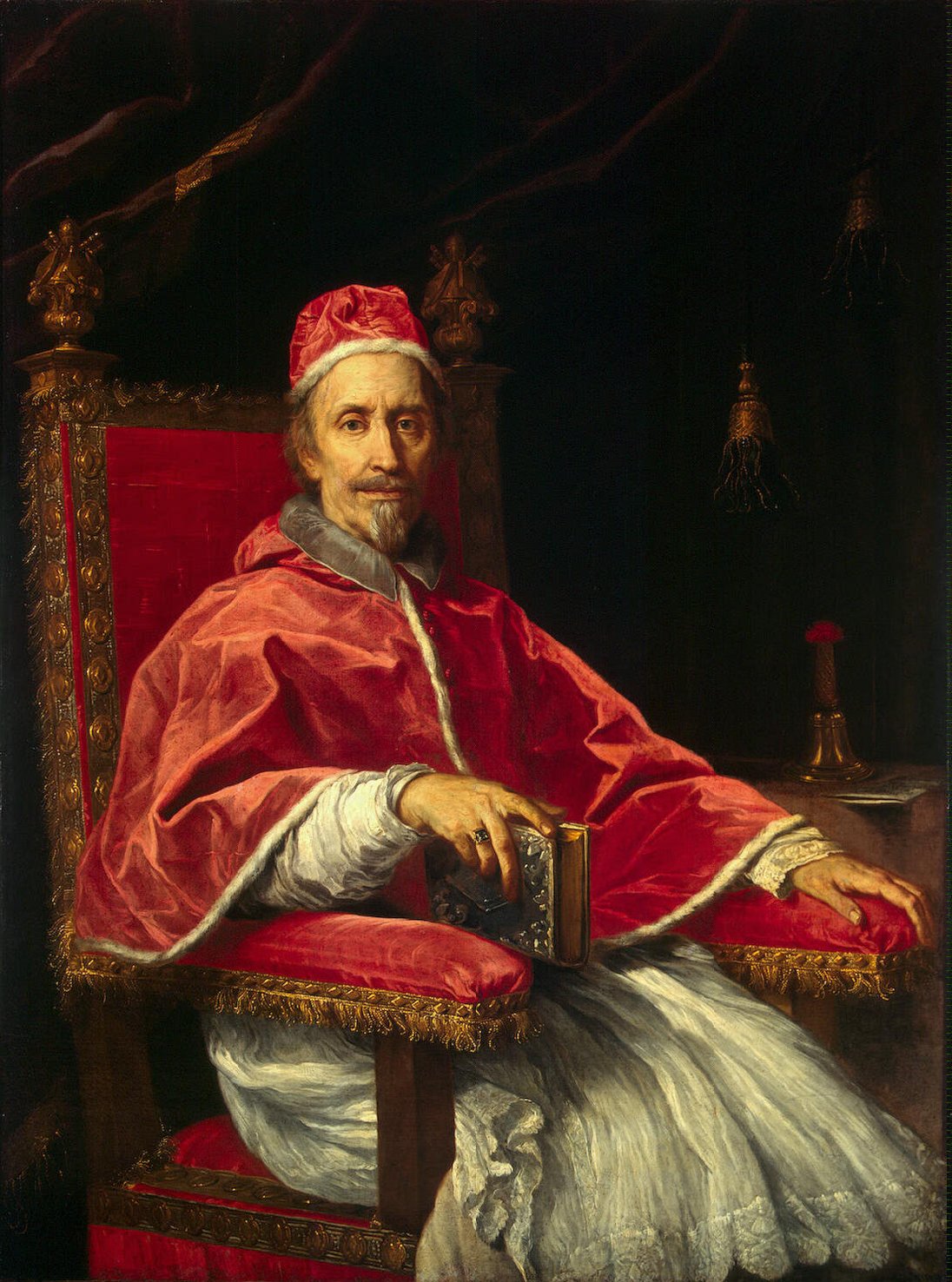 1096x1476 Filepope Clement Ix.jpg - Pope Painting
