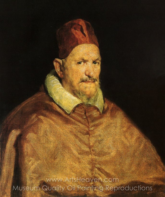 687x820 Reproduction Painting Diego Velazquez Pope Innocent X, Hand - Pope Painting