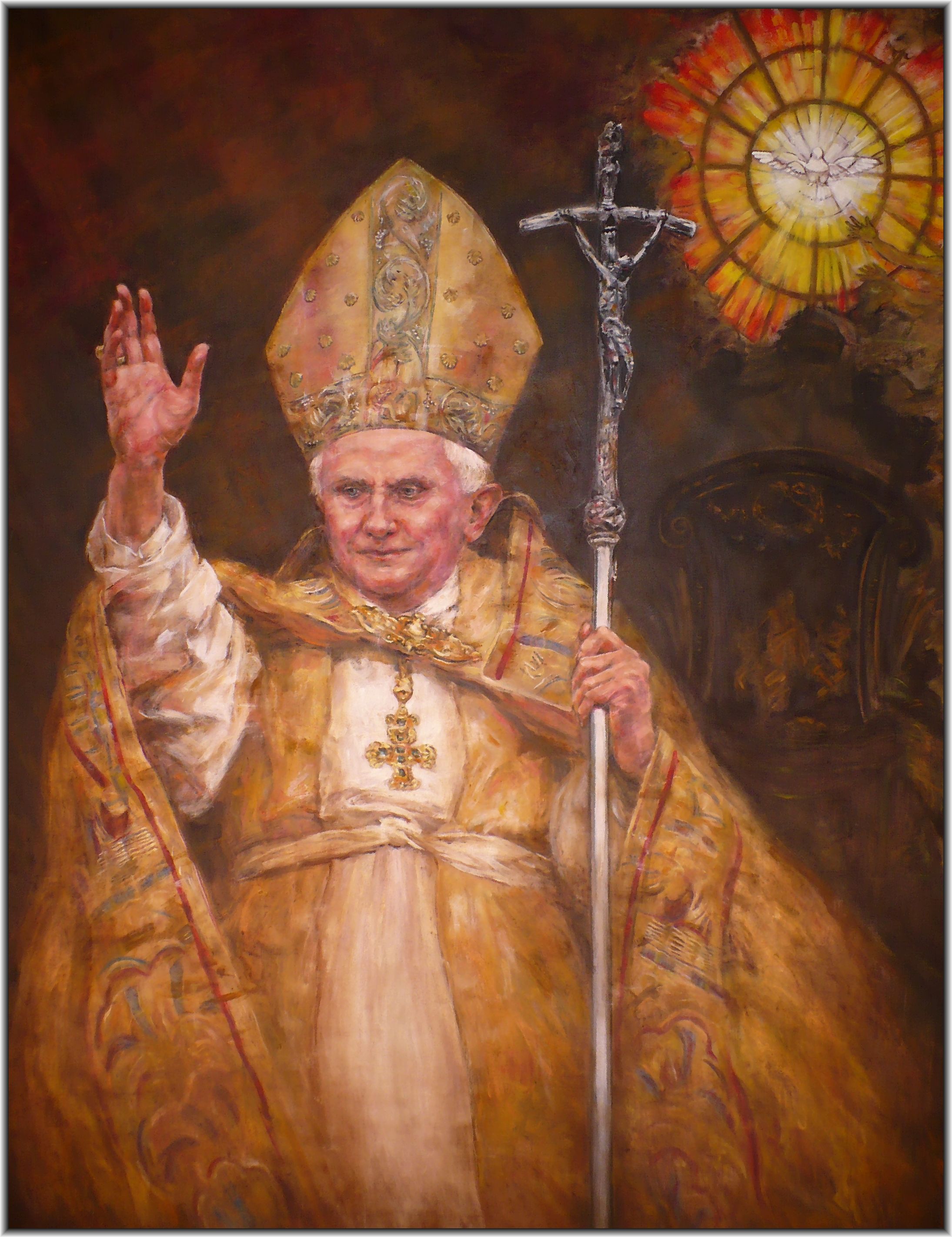 Pope Painting at Explore collection of Pope Painting