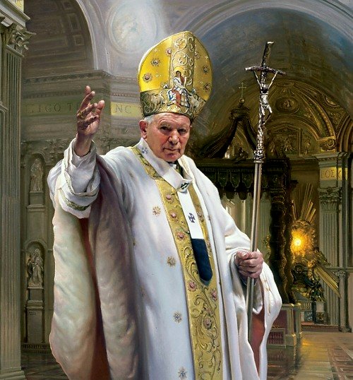 500x538 The World Of Portrait Painting - Pope Painting