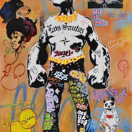 270x270 Popeye By Alberto Blanchart, 2017 Painting Artsper (318175) - Popeye Painting