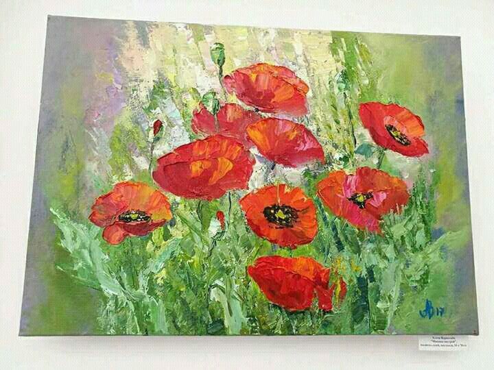 720x540 Pin By Alenvoron - Poppy Oil Painting