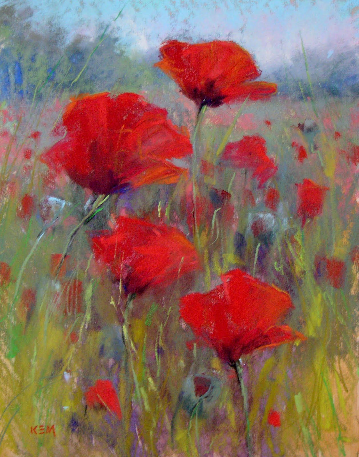 1257x1600 Poppies Painting - Poppy Painting