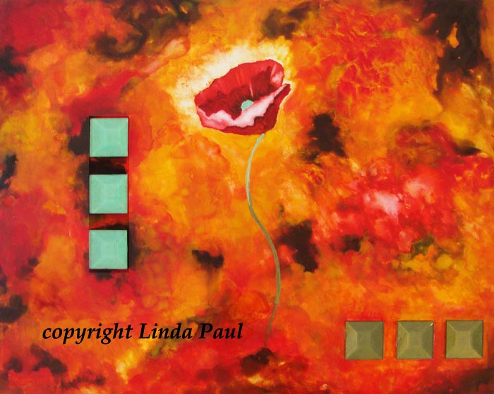 700x558 Contemporary Painting - Poppy Painting Images