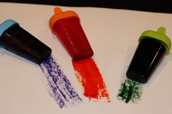 557x371 Popsicle Painting The Picky Apple - Popsicle Painting