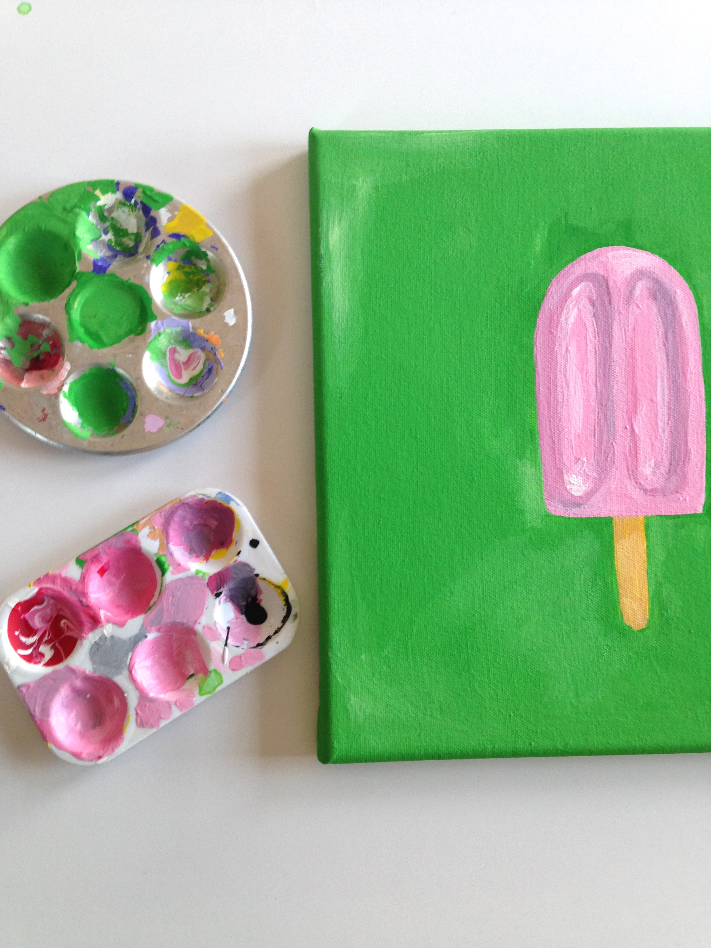 Popsicle Painting at PaintingValley.com | Explore collection of ...