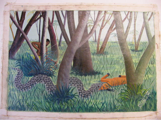 640x480 Congo Art Works Popular Painting Centre For Fine Arts (Bozar - Popular Painting