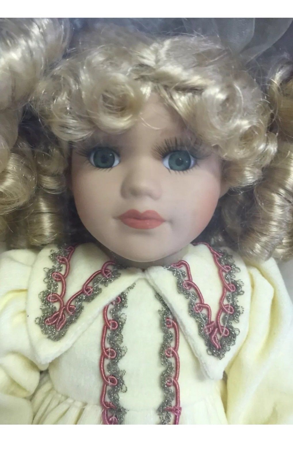 1018x1600 Porcelain Doll Hand Painted Fine Bisque 12 Limited Edition - Porcelain Doll Painting