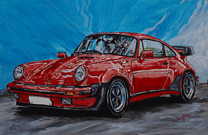 Porsche 911 Painting at PaintingValley.com | Explore collection of ...