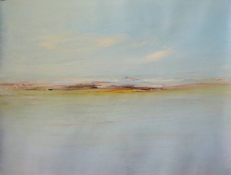 770x585 Saatchi Art Between The Sea And The Sky Painting By Esther Porta - Porta Painting