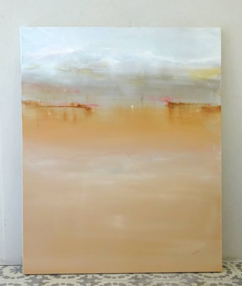 770x910 Saatchi Art Through The Water Painting By Esther Porta - Porta Painting