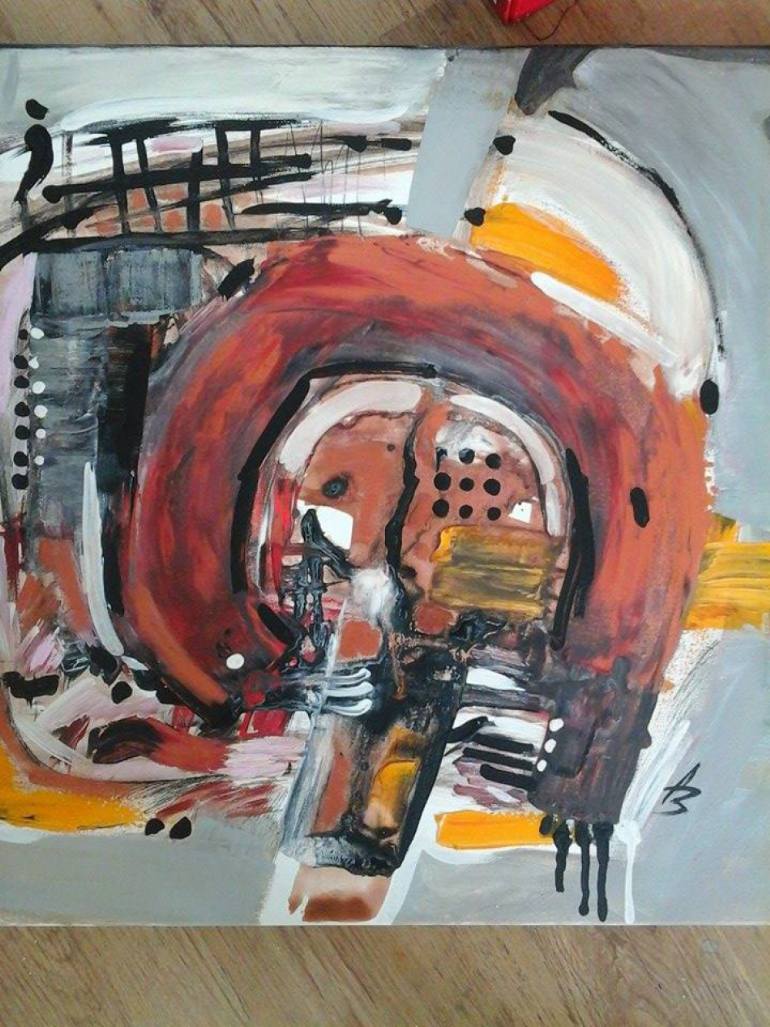 770x1027 Saatchi Art Portal 2 Painting By Adela Boboc - Portal 2 Painting