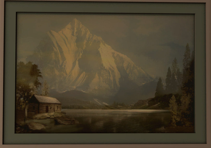 876x615 Stare - Portal 2 Painting