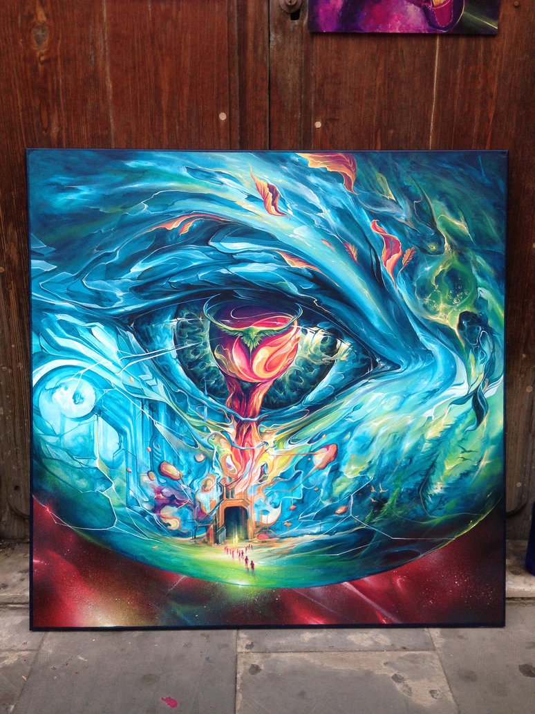 774x1032 Portal Opening Day By Shepa - Portal Painting