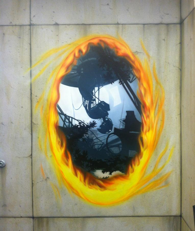 640x757 This - Portal Painting