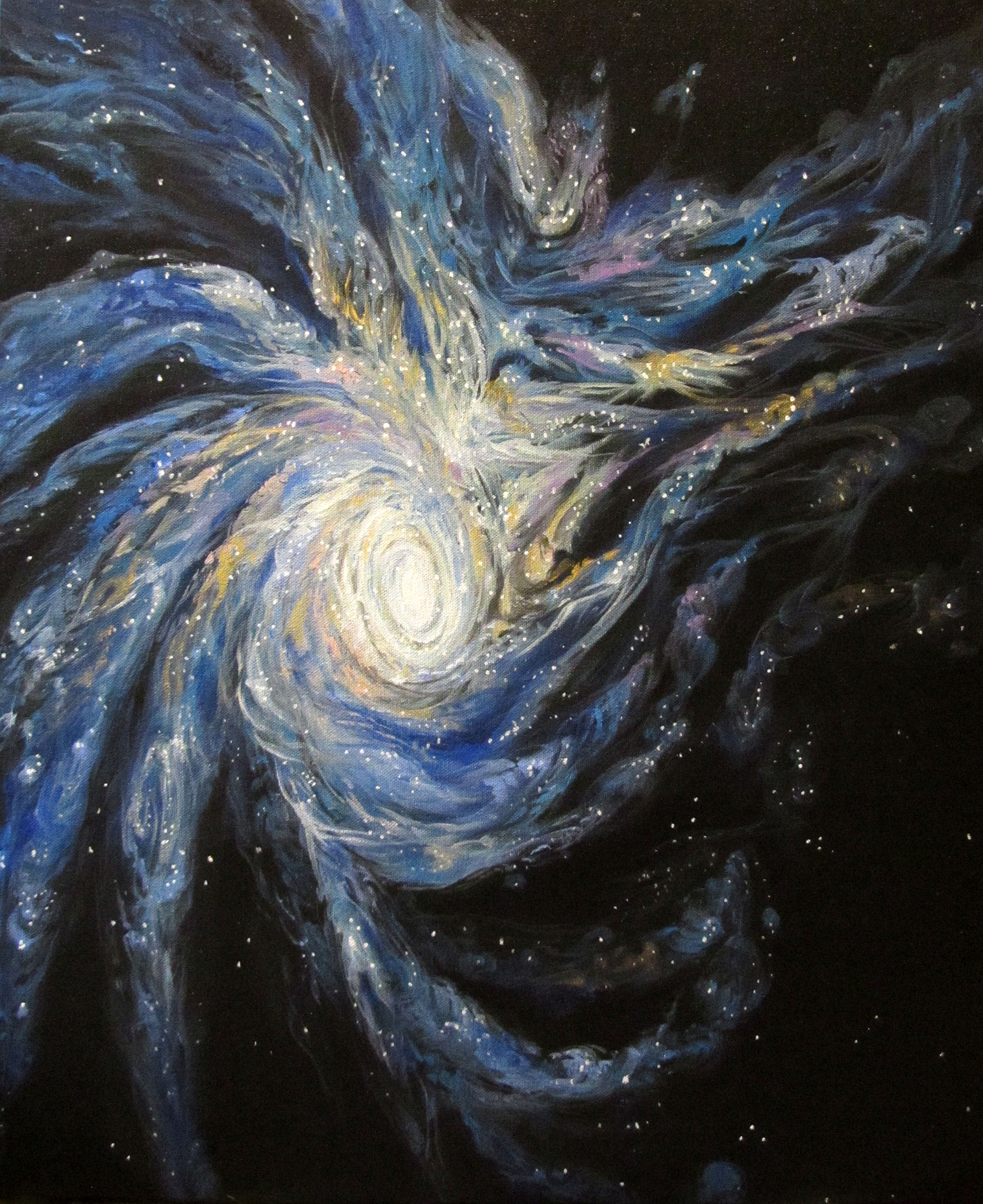 2123x2601 Through The Stargate Custom Personal Portal Painting Tania - Portal Painting