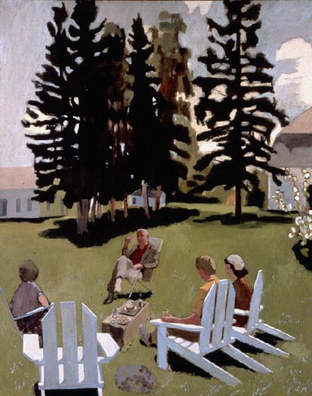 452x573 Francisco Fairfield Porter. Expert Art Authentication - Porter Painting