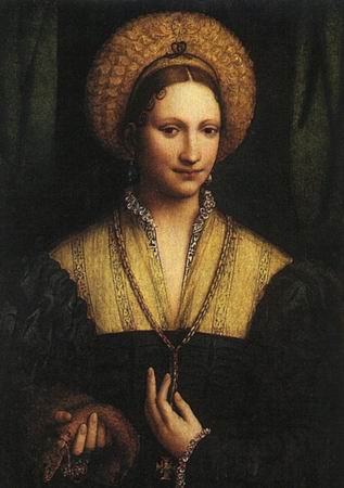 317x450 Luini Bernardino Portrait Of A Lady 1525 Painting, Abernardino - Portrait Of A Lady Painting