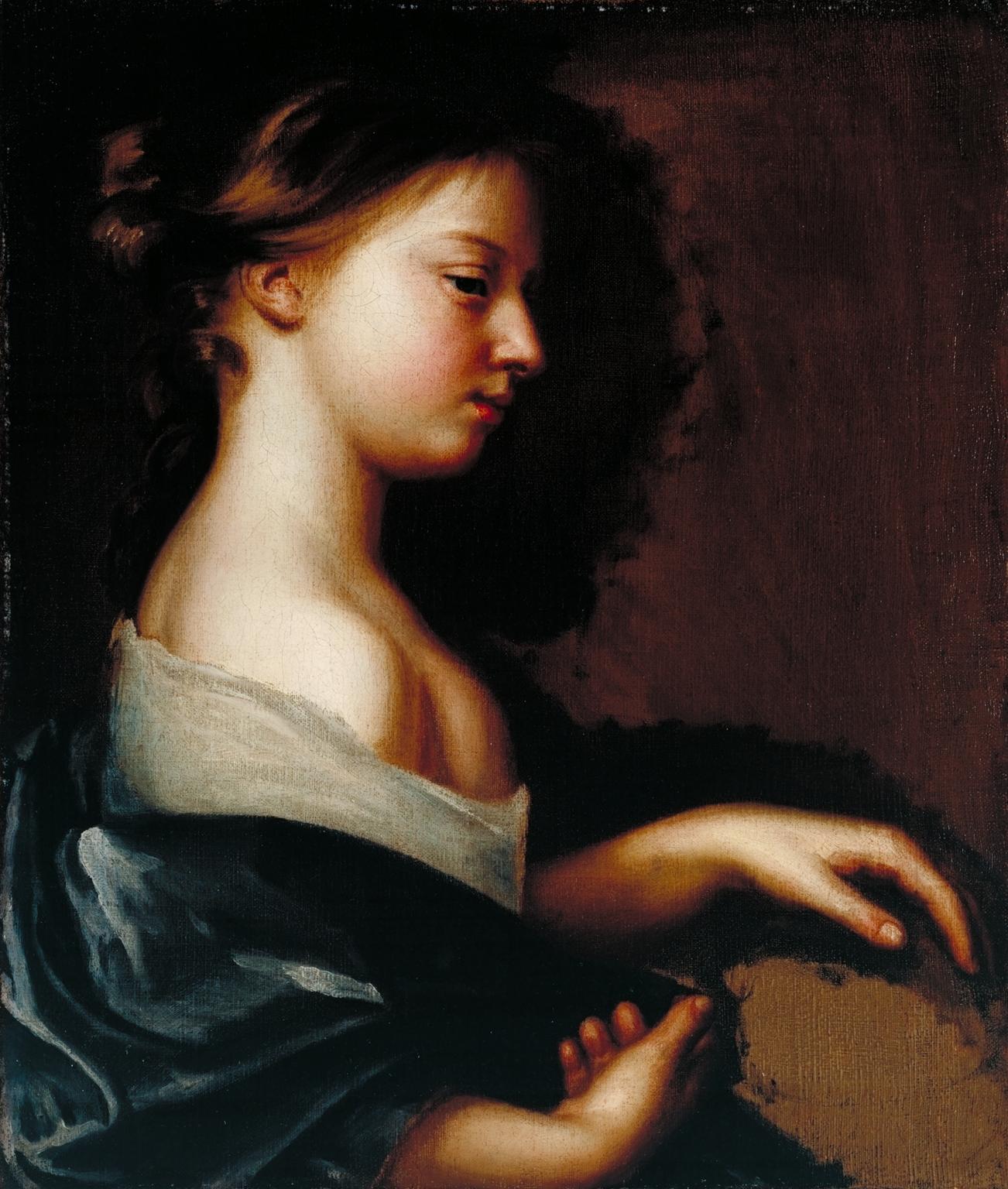 1302x1536 Portrait Of A Young Girl', Mary Beale, C.1681 Tate - Portrait Of A Woman Painting