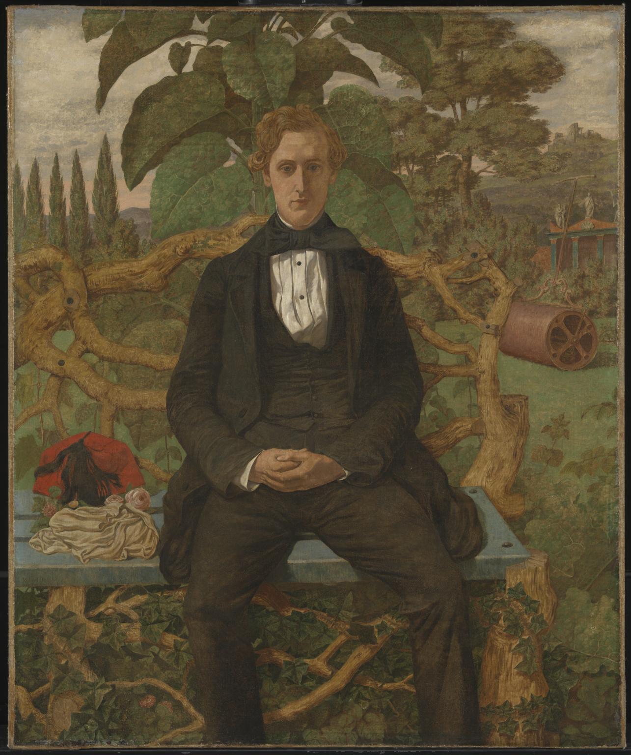 1285x1536 Portrait Of A Young Man', Richard Dadd, 1853 Tate - Portrait Of A Young Man Painting