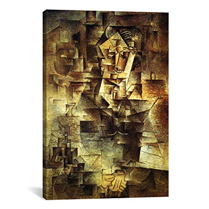 425x425 Icanvasart Portrait Of Daniel Henry Kahnweiler By - Portrait Of Daniel-Henry Kahnweiler Painting