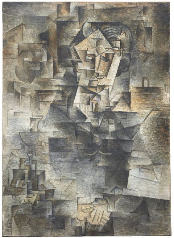 564x768 Picasso Portrait Of Daniel Henry Kahnweiler, 1910. The Art - Portrait Of Daniel-Henry Kahnweiler Painting