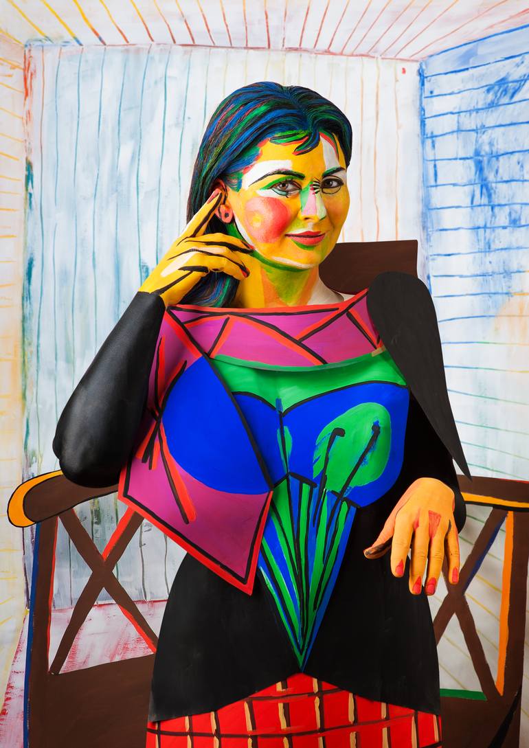 Portrait of Dora maar Пикассо