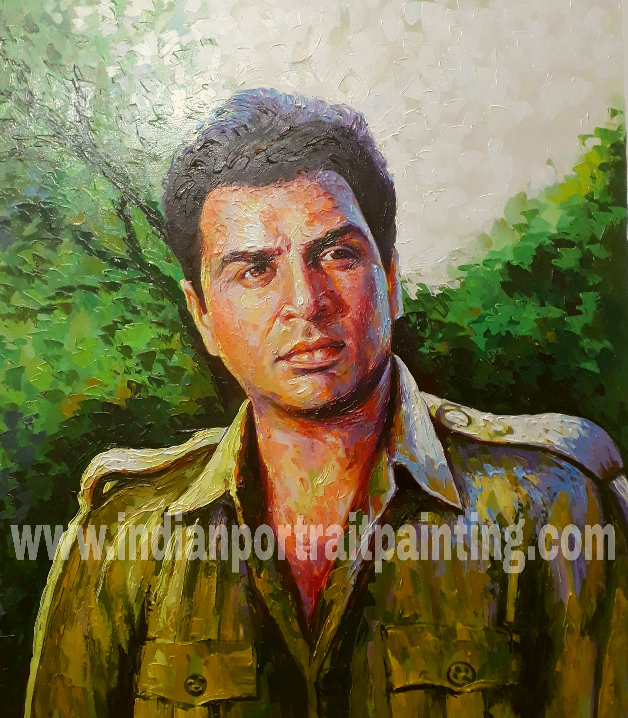 2141x2448 Palette Knife Portrait Painting On Canvas Oil Canvas Portrait - Portrait Painting