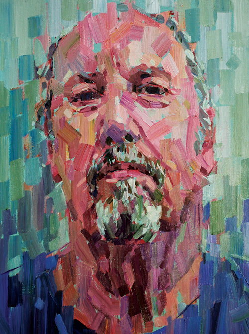 500x669 Portrait Painting Capturing Animated Faces - Portrait Painting