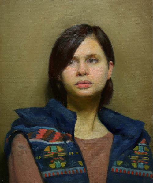 500x600 How To Paint A Studio Portrait Demonstration Part 1 - Portrait Painting Artists