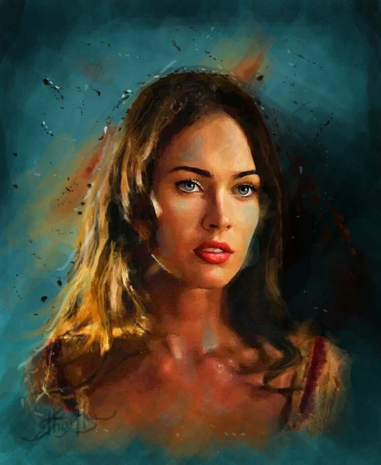 Portrait Painting Woman at PaintingValley.com | Explore collection of