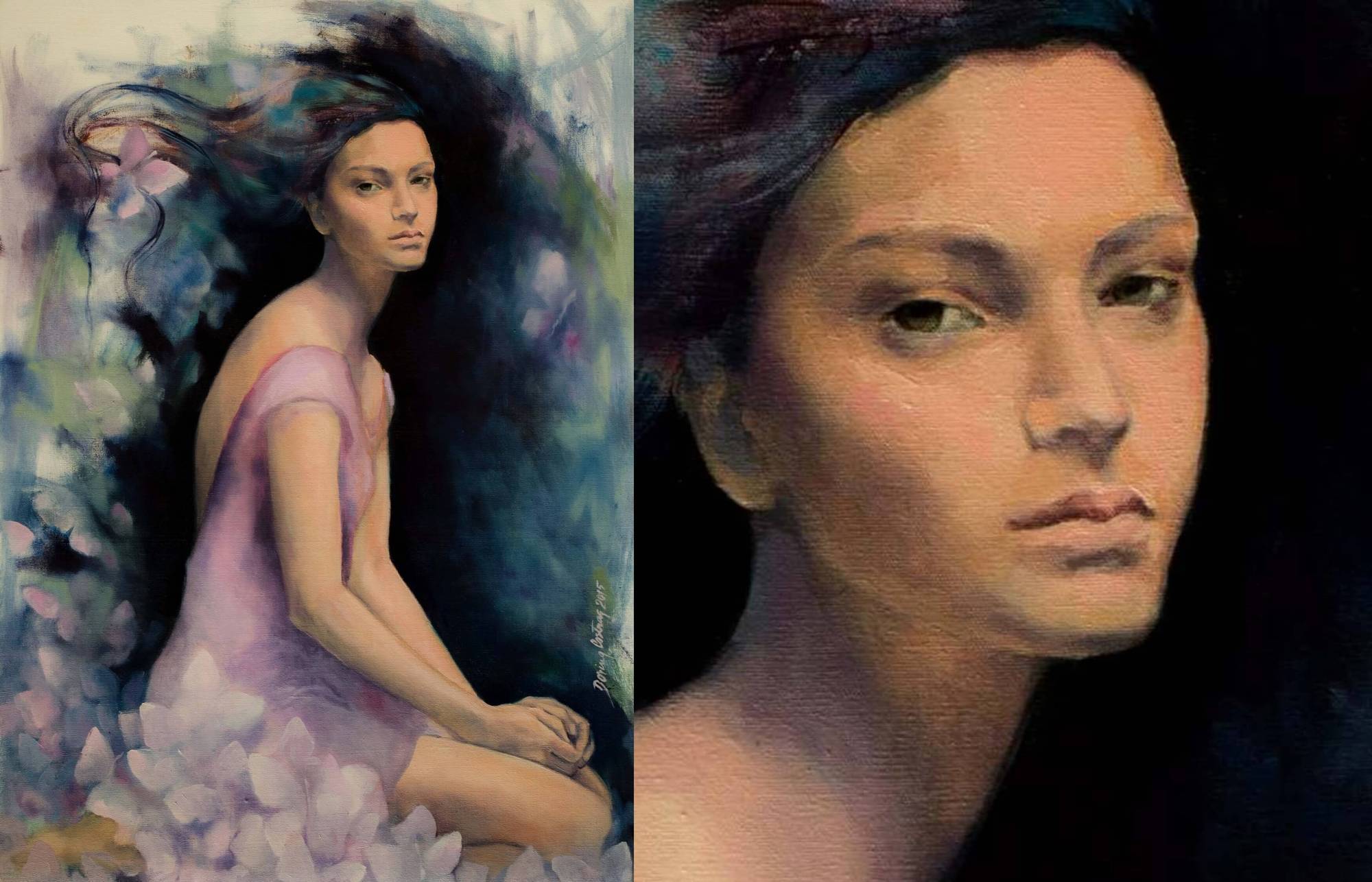 2000x1286 Portraits Oil Portraits From Photos Custom Portrait Painting - Portrait Woman Painting