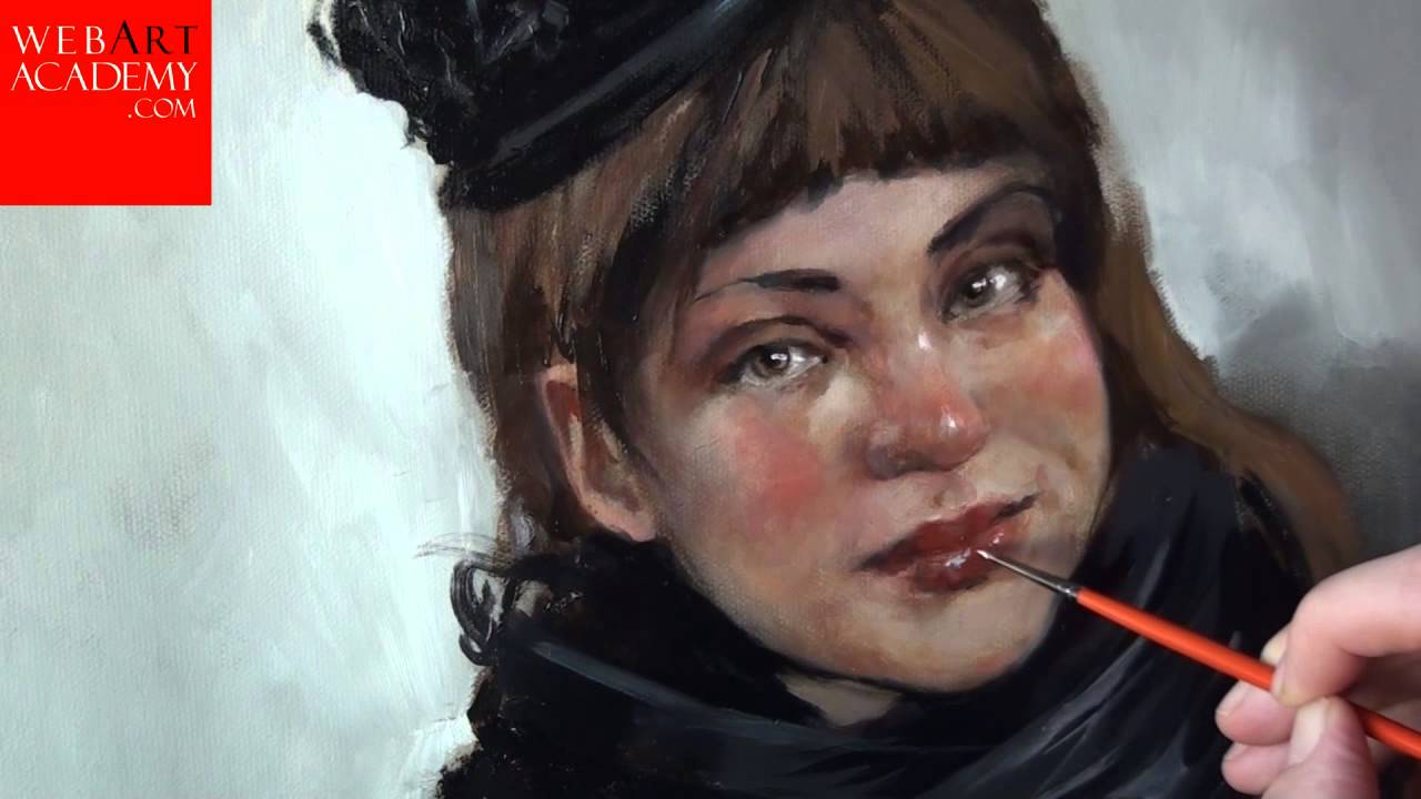 1280x720 Portrait Painting Oil Painting Techniques Realism In Oil - Portraits For Painting
