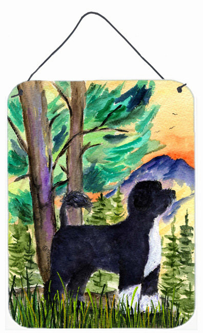396x648 Caroline's Treasures Portuguese Water Dog Painting Print Plaque - Portuguese Water Dog Painting