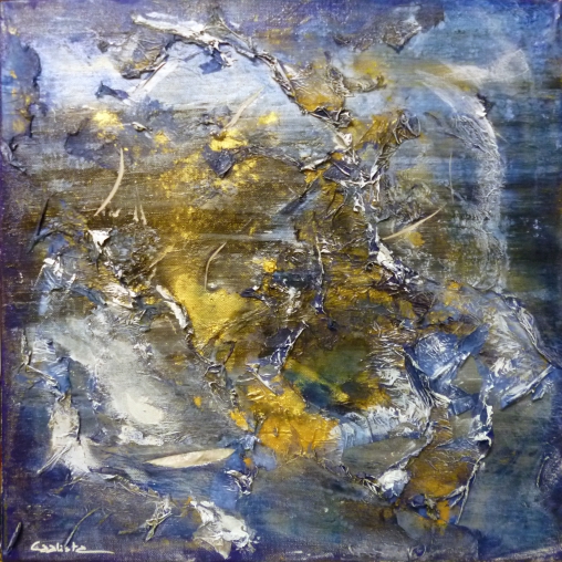 508x508 Poseidon By Caalista, 2015 Painting Artsper (31955) - Poseidon Painting