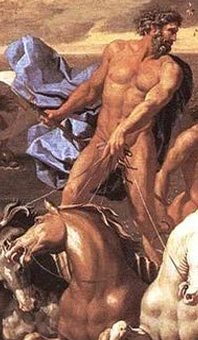 198x340 Pictures Of Greek God Poseidon, The God Of The Sea - Poseidon Painting