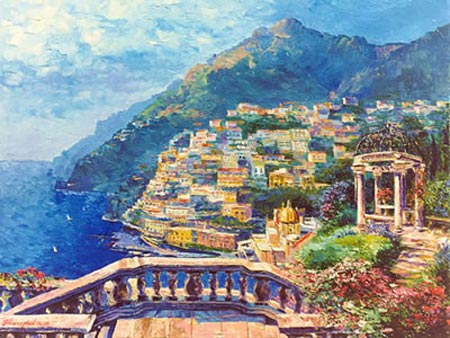 450x338 - Positano Painting