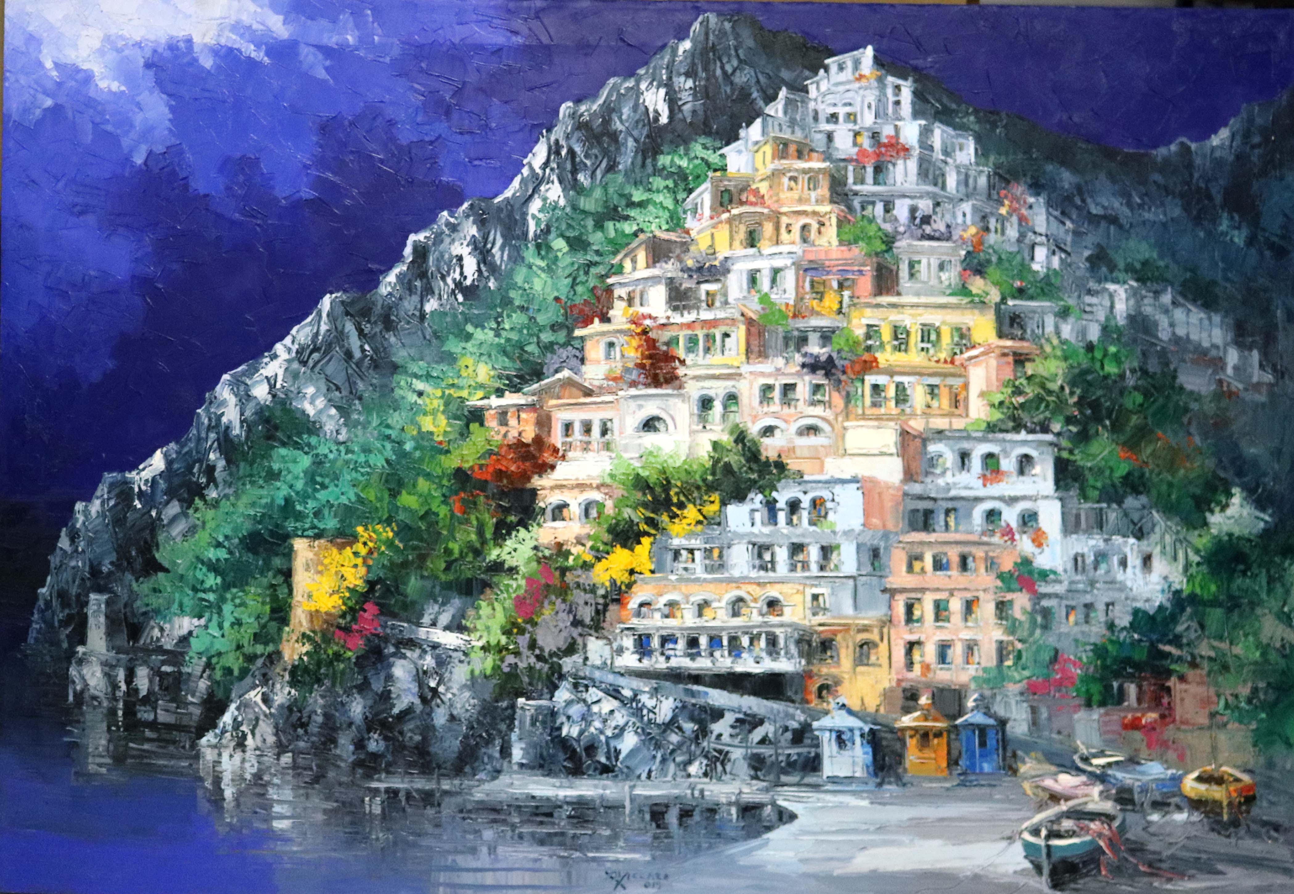 4197x2898 Diviccaro - Positano Painting