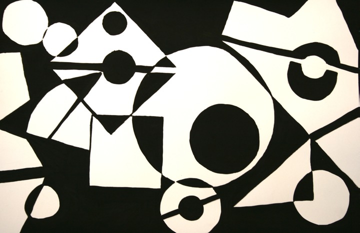 720x466 Line And Texture And Value, Oh My! - Positive And Negative Painting